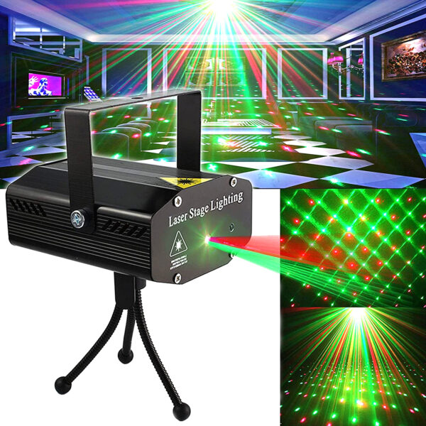 MINI LED LASER LIGHT SOUND ACTIVATED - Image 2