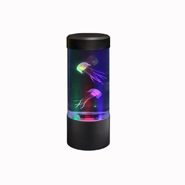 10" CYLINDRICAL JELLYFISH LAMP  3.54 x 3.54 x 10 INCHES - Image 2