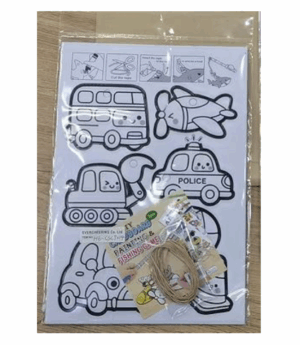 2 PACK PAINT WITH WATER 3D ACCESSORY CRAFT (4 DESIGNS)