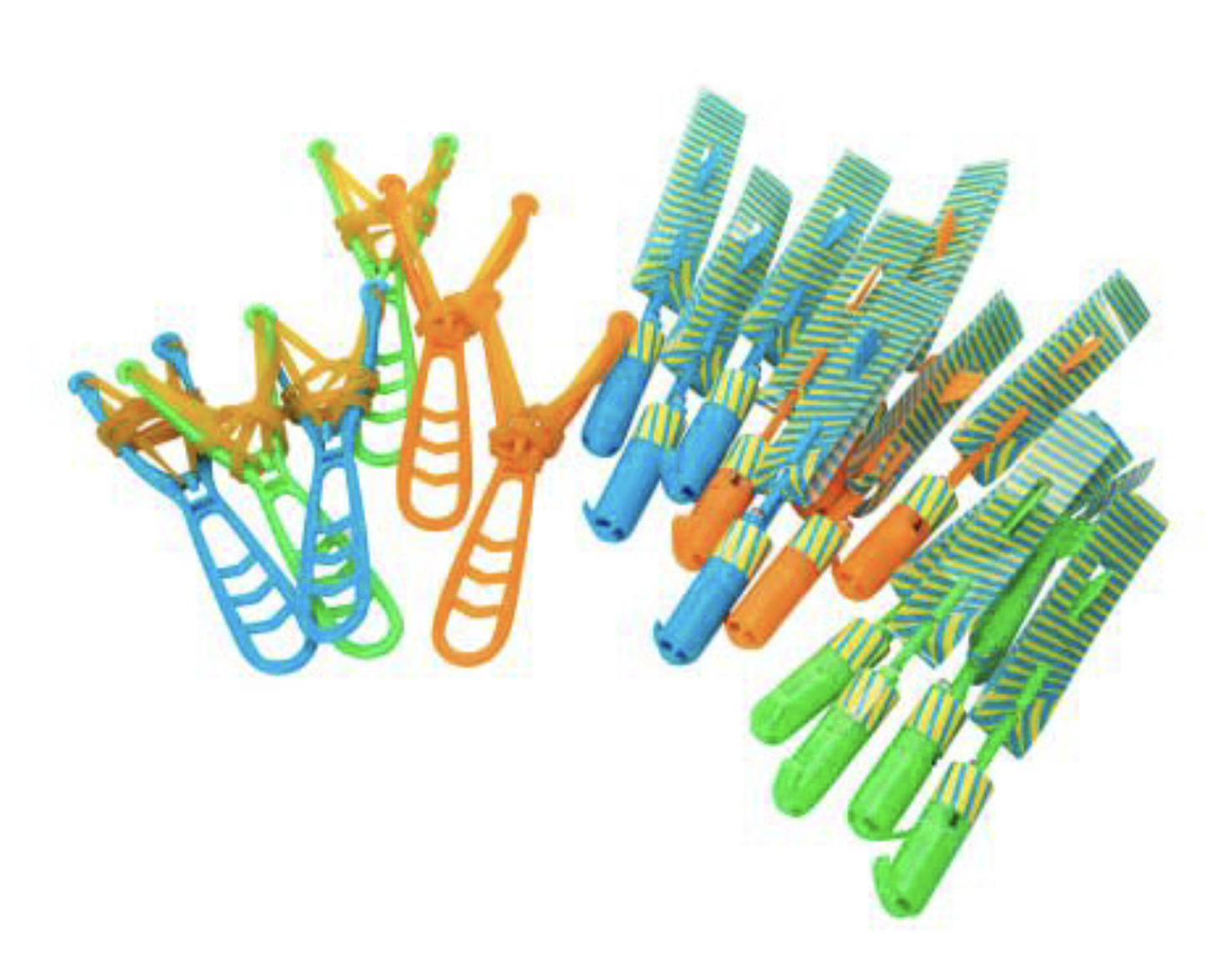 12 PACK SLINGSHOT COPTER