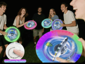 FLYING DISC WITH LIGHTS